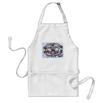 apron strings. aprons