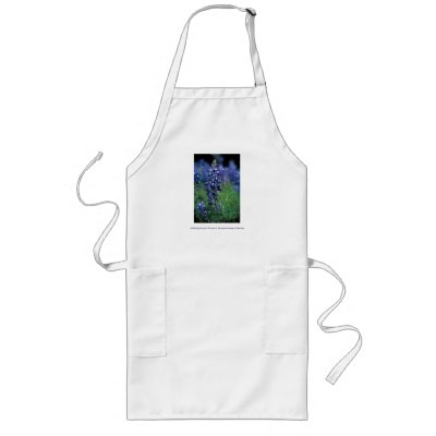 Apron / Texas Bluebonnet by moxieann