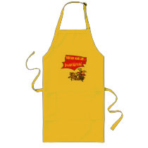 Apron - Thanksgiving Turkey Run by thanksgiving_tshirts Apron - Thanksgiving Turkey Run