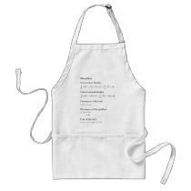Apron: vector calculus identities by dantopa Apron: vector calculus identities