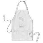 Apron: vector calculus theorems