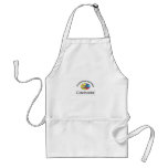 Apron - white logo