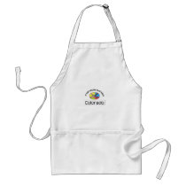 Apron - white logo
