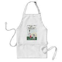 Apron with animated funny church sayings by psnyder62546 Apron with animated funny church sayings