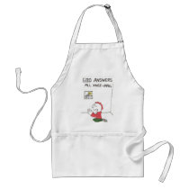 Apron with animated funny church sayings by psnyder62546 Apron with animated funny church sayings