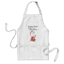 Apron with animated pictures of funny church signs by psnyder62546 Apron with animated pictures of funny church signs