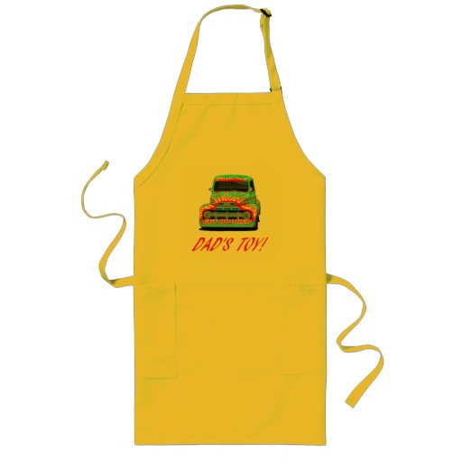 Apron with "DAD'S TOY!"