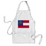Apron with Flag of Georgia, U.S.A.
