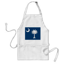 Apron with Flag of South Carolina, U.S.A.