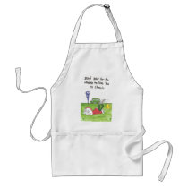 Apron with funny church sayings, animated by psnyder62546 Apron with funny church sayings, animated