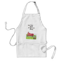 Apron with funny church sayings, animated by psnyder62546 Apron with funny church sayings, animated
