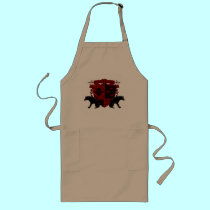 Apron with Goth Fantasy House of Dracula Crest aprons