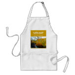 Apron with "Lets Eat!" and River scene
