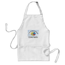 Apron with mountain logo