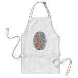 Apron with Roses and Digitalis Apron with Roses and Digitalis