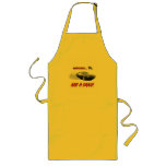 Apron with "Weekends Are A Drag" design