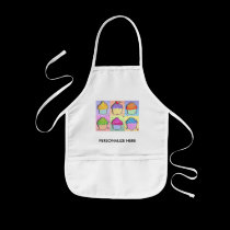 Aprons, Baby Bibs - Pop Art Cupcakes aprons