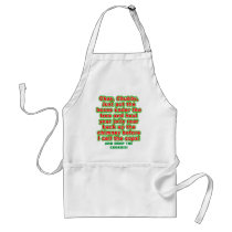 Aprons - Bad Chubby Santa