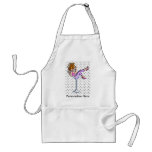 Aprons - Girl in a Martini Glass, Lil Red