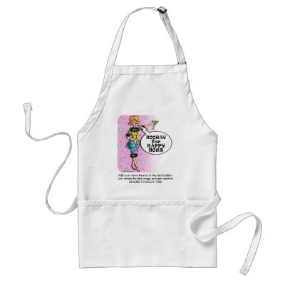Aprons - Polka Dot Martini Diva by TheMartiniDiva