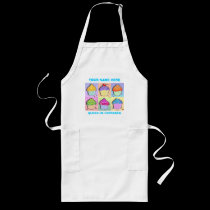 Aprons - Pop Art Cupcakes aprons