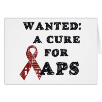 APS Awareness Items Greeting Card