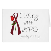 APS Awareness Items Greeting Cards
