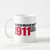 APSD and Dial 9-1-1 logos Mug