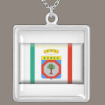 Apulia-Italy Flag Necklace