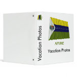 Apure Waving Flag with Name 3 Ring Binder