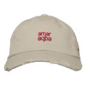 aqba, amar embroidered hats
