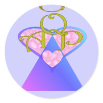 AQP Basic Logo Sticker by AngelQuiltProject AQP Basic Logo Sticker