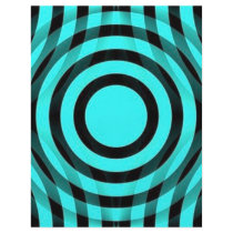 aqua_and_black_interlocking_concentric_circles full color flyer