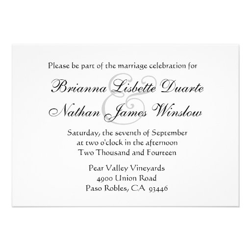 Aqua and Purple Damask Wedding Template Invite