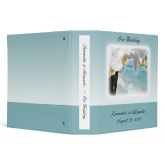 Aqua Beach Orchid Binder