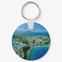 Aqua-blue-amazement, on a key chain keychains by design_girl Aqua-blue-amazement, on a key chain keychains