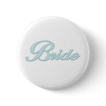 Aqua Blue Bride Pin