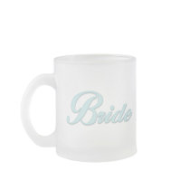 Aqua Blue Bride Coffee Mug