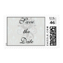 aqua blue damask pattern stamps