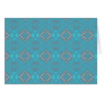 Aqua Blue Florescence  cards