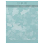 Aqua Blue Gingko Leaves Flyer