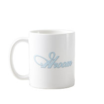 Aqua Blue Groom  Mugs