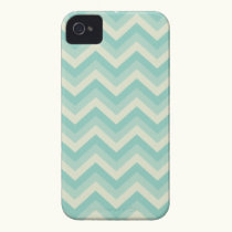 Aqua Blue Zigzag Pattern casemate cases