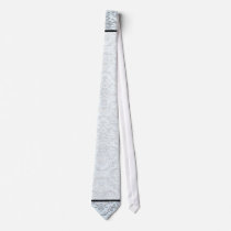 Aqua Bluish damask pattern gift Neck Ties