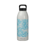 Aqua Bokeh Reusable Water Bottle