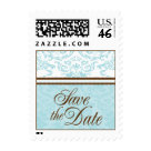 postcard - This gorgeous postage design features a lovely aqua blue baroque pattern with chocolate accents and the words Save the Date in a lovely script typeface. Perfect for your Save The Date Announcements. Additional color choices, postage sizes and other coordinating products available at Two Hearts Wedding Shoppe™. To see more custom wedding postage, save the date cards, wedding invitations, envelope seals, wedding party buttons & favors, cute bridal party t-shirts and other keepsakes for your celebration, please visit Two Hearts Wedding Shoppe™.
Copyright 2009 | Two Hearts Wedding Shoppe™ | All Rights Reserved