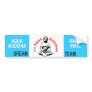 Aqua Buddha Bumper Sticker