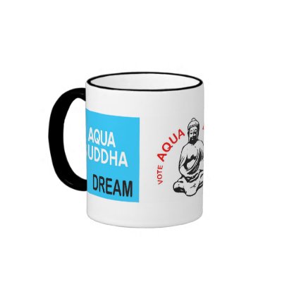 Aqua Buddha Mug by gxiong