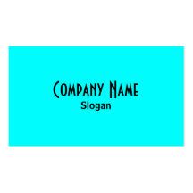 Aqua Business Card