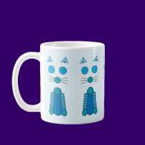 Aqua CAT mugs
